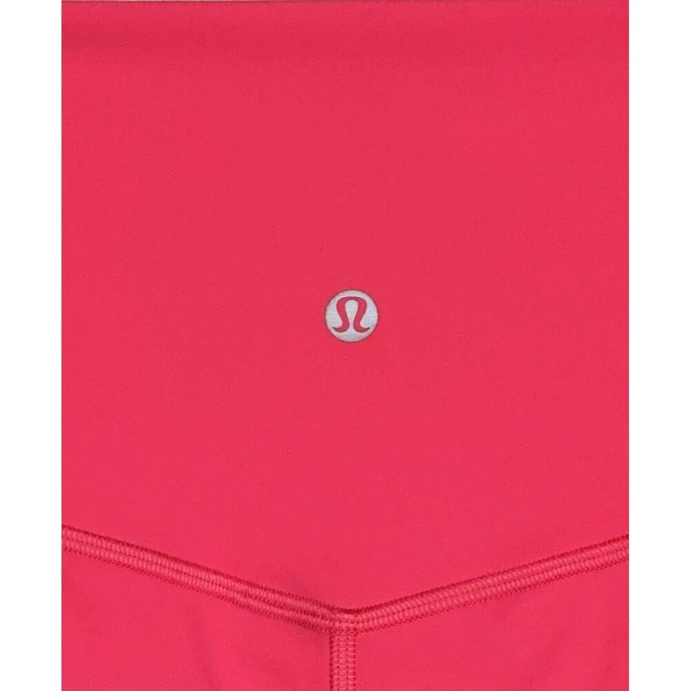 Lululemon Align High Rise Short Double Lined Nulu Size 4 Lipgloss LIPG